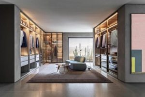 Italian walk-in closet